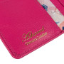 Розовый женский кошелёк из кожи Ashwood Ashwood J53 RASPBERRY-SORBET