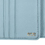 Блакитний жіночий шкіряний гаманець Ashwood Ashwood J53 WINTER SKY