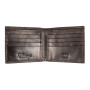 Брендовий чоловічий гаманець із натуральної шкіри Ashwood 1211 VT Brown