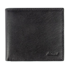 Мужской кожаный портмоне Ashwood 1211 VT Black