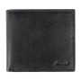 Мужской кожаный портмоне Ashwood 1211 VT Black
