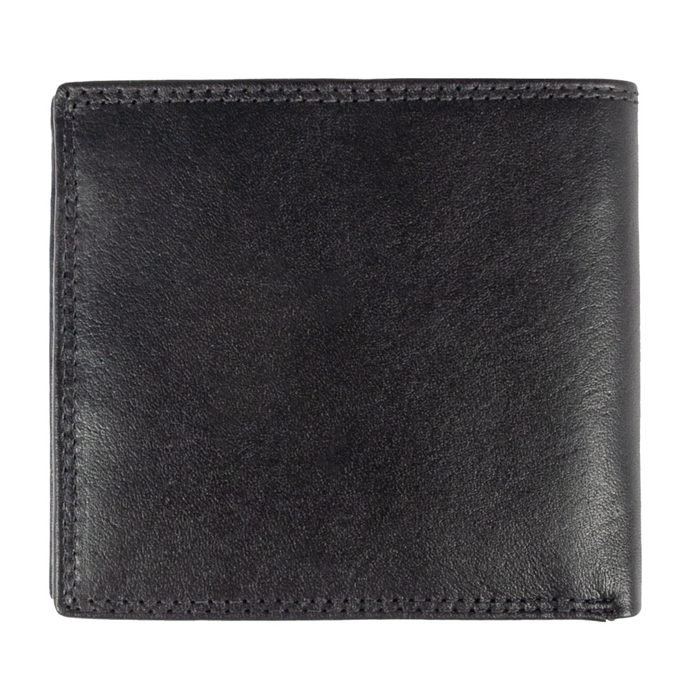 Мужской кожаный портмоне Ashwood 1211 VT Black