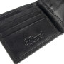 Мужской кожаный портмоне Ashwood 1211 VT Black