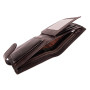 Мужской кожаный кошелёк коричневого цвета Ashwood 1258 VT Brn