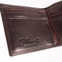 Мужской кожаный кошелёк коричневого цвета Ashwood 1258 VT Brn