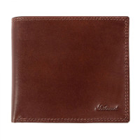 Маленький мужской кожаный кошелёк Ashwood 1211 VT Tan
