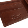 Маленький мужской кожаный кошелёк Ashwood 1211 VT Tan
