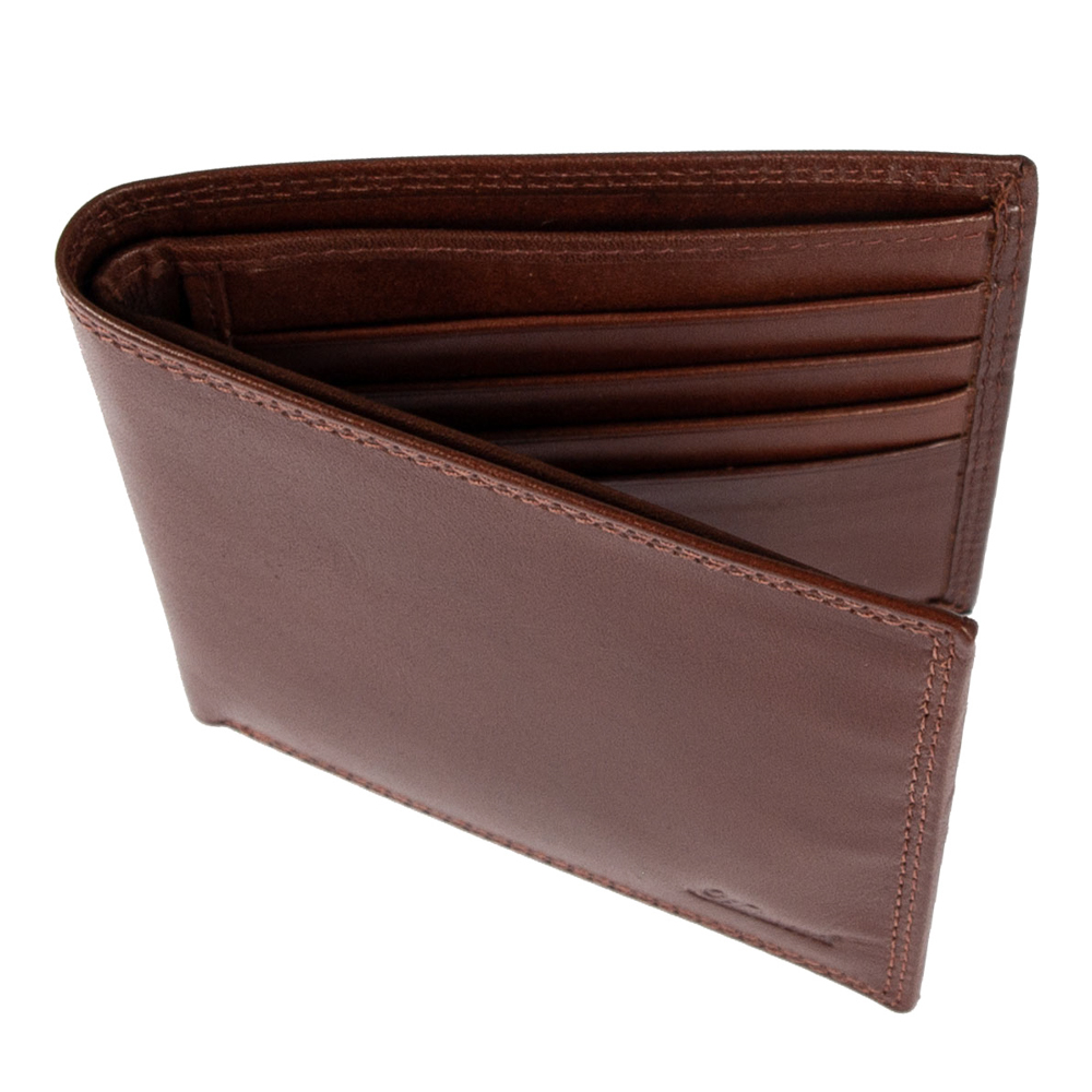 Маленький мужской кожаный кошелёк Ashwood 1211 VT Tan