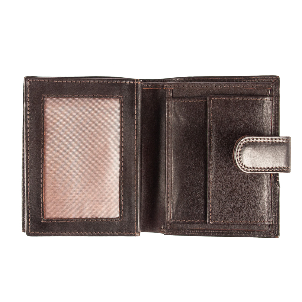 Кошелёк мужско из натуральной кожи Ashwood 1246 VT Brn