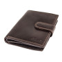 Кошелёк мужско из натуральной кожи Ashwood 1246 VT Brn