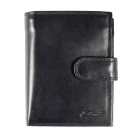 Кошелёк мужско из натуральной кожи Ashwood 1246 VT Black