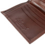 Кожаный мужской кошелёк коньячного цвета Ashwood 1246 VT Tan