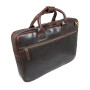 Шкіряна сумка для ноутбука та паперів Ashwood K46 Brown