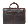 Шкіряна сумка для ноутбука та паперів Ashwood K46 Brown