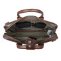 Шкіряна сумка для ноутбука та паперів Ashwood K46 Brown