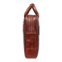 Шкіряна сумка для документів Ashwood K46 Chestnut
