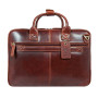 Шкіряна сумка для документів Ashwood K46 Chestnut
