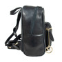 Женский кожаный мини-рюкзак Ashwood T87 Black