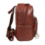 Женский кожаный мини-рюкзак Ashwood T87 Chestnut - светло-коричневый