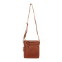 Брендова шкіряна сумка через плече Ashwood K42 Chestnut