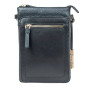 Шкіряна сумка для телефона Ashwood AZ71 Black