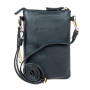 Шкіряна сумка для телефона Ashwood AZ71 Black