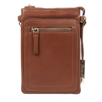 Шкіряна сумка для смартфона Ashwood AZ71 Tan