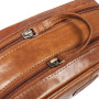 Кожаный нессесер медового цвета Ashwood T78 Honey