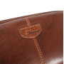 Кожаный нессесер коричневого цвета Ashwood T78 Chestnut