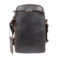 Сумка чоловіча для телефону Ashwood K41 Brown