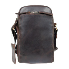 Сумка чоловіча для телефону Ashwood K41 Brown