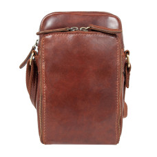 Сумка чоловіча для телефону Ashwood K41 CHESTNUT