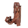 Сумка чоловіча для телефону Ashwood K41 CHESTNUT