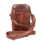 Сумка чоловіча для телефону Ashwood K41 CHESTNUT