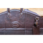 Мужской дорожний портплед из натуральной кожи Ashwood Carrier Brown