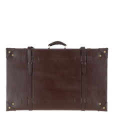 Большой кожаный чемодан Ashwood VIN-22 Brown