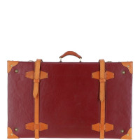 Большой кожаный чемодан Ashwood VIN-22 Red