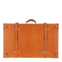 Большой кожаный чемодан Ashwood VIN-22 Tan