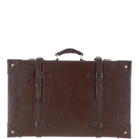 Маленький кожаный чемодан Ashwood VIN-18 Brown