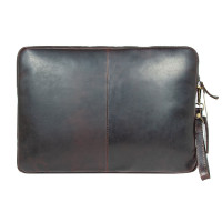 Кожаная папка на молнии Ashwood K40 Brown