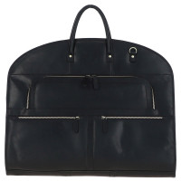 Кожаный портплед чёрного цвета Ashwood K50 Black