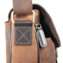 Мужская замшевая сумка через плечо Ashwood Edward Oil Brown