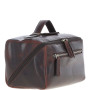 Коричневый кожаный несессер Ashwood K49 Brn