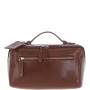 Кожаная косметичка-нессесер Ashwood K49 Chestnut