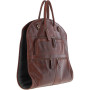 Кожаный портплед рыжего цвета Ashwood K50 Tan