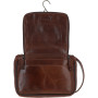 Коричневый несессер из натуральной кожи Ashwood 8140 Brown