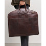 Мужской дорожний портплед из натуральной кожи Ashwood 8145 Brown