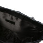 Чёрная мужская сумка через плечо из кожи Ashwood 8343 BLK