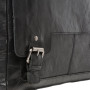 Чёрная мужская сумка через плечо из кожи Ashwood 8343 BLK