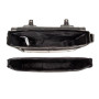 Чёрная мужская сумка через плечо из кожи Ashwood 8343 BLK